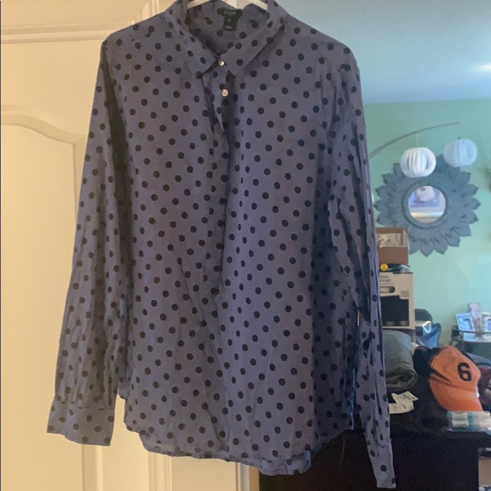 3/4 button blouse